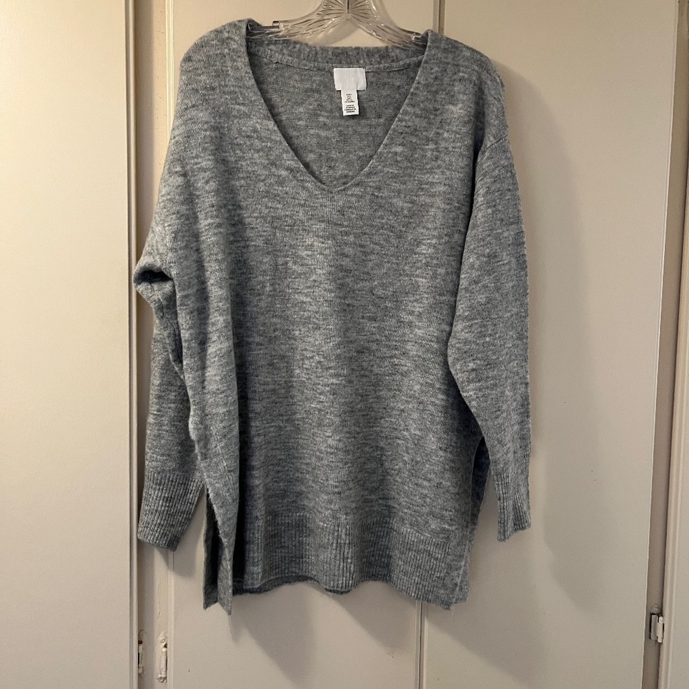 H&M V-Neck Tunic Sweater